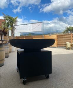 Brasero terrasse Atlantique 125 noir