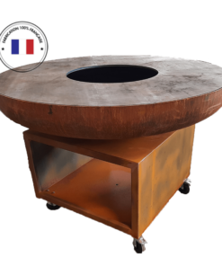 Brasero rond Atlantique 150 corten