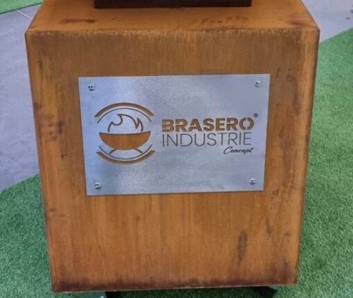 Gravure laser brasero