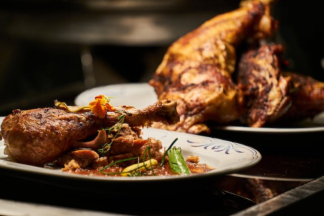 cuisse de poulet citron et herbes